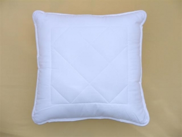 Polštářek bílý 40/40 výplň, zip
